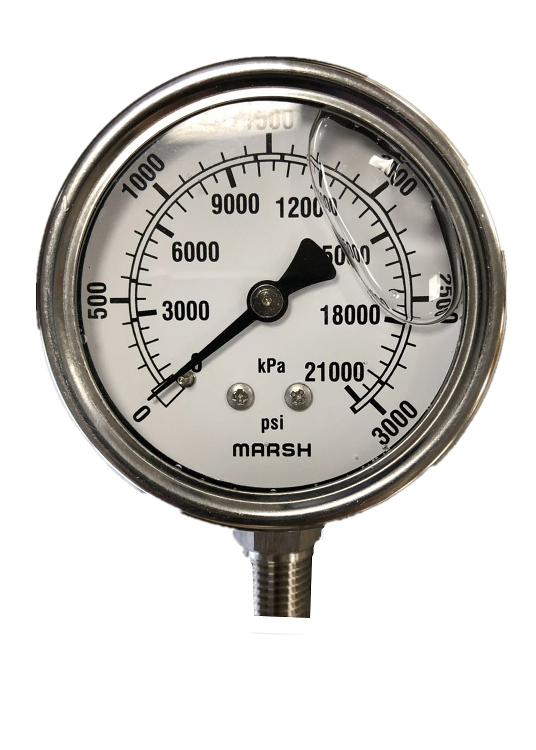 MARSH 压力表 J7878P（63mm）