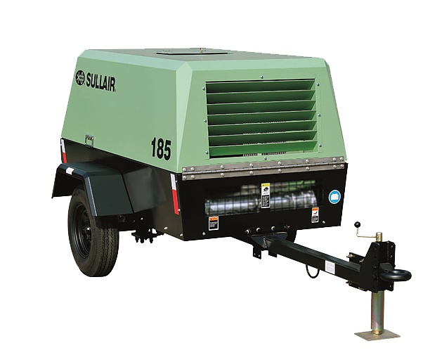 SULLAIR 柴油机移动式螺杆空压机 185系列