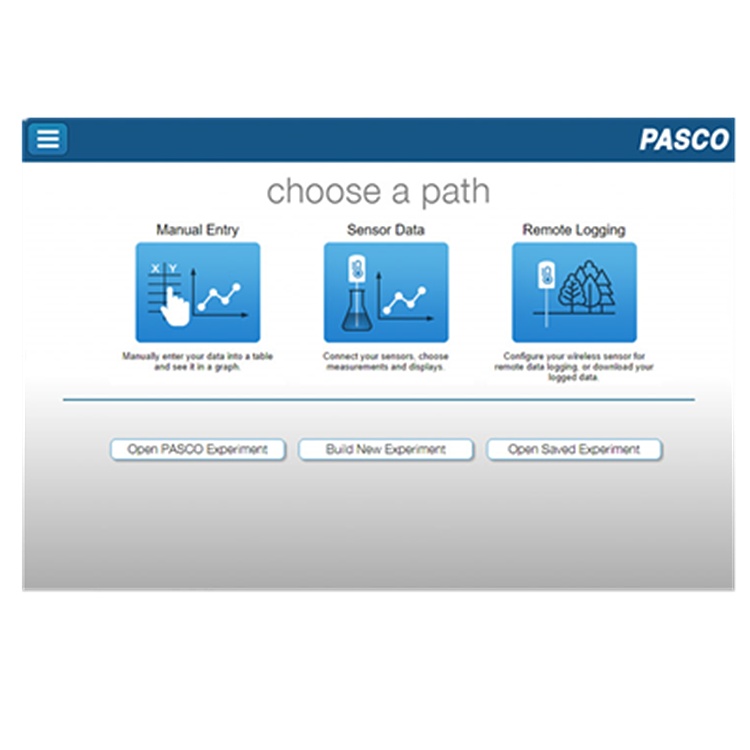 PASCO 数据分析软件 SPARKvue