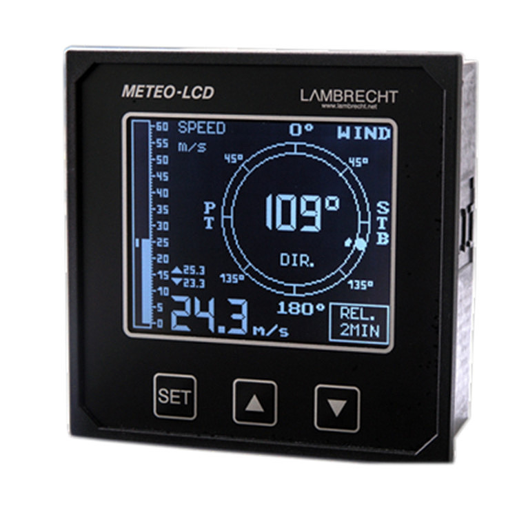 LAMBRECHT 船舶数字指示器 METEO-LCD-NAV