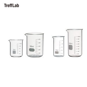 TREFFLAB 玻璃烧杯 低型烧杯