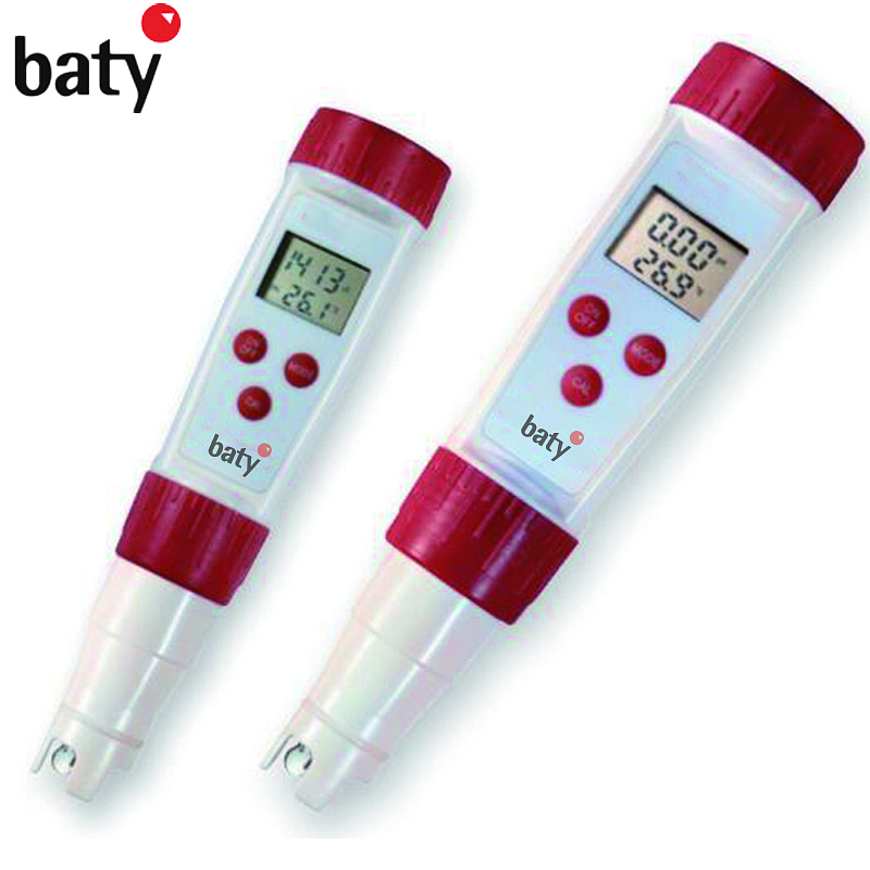 BATY 防水型双行液晶显示pH/电导/盐度测试笔 99-4040-360