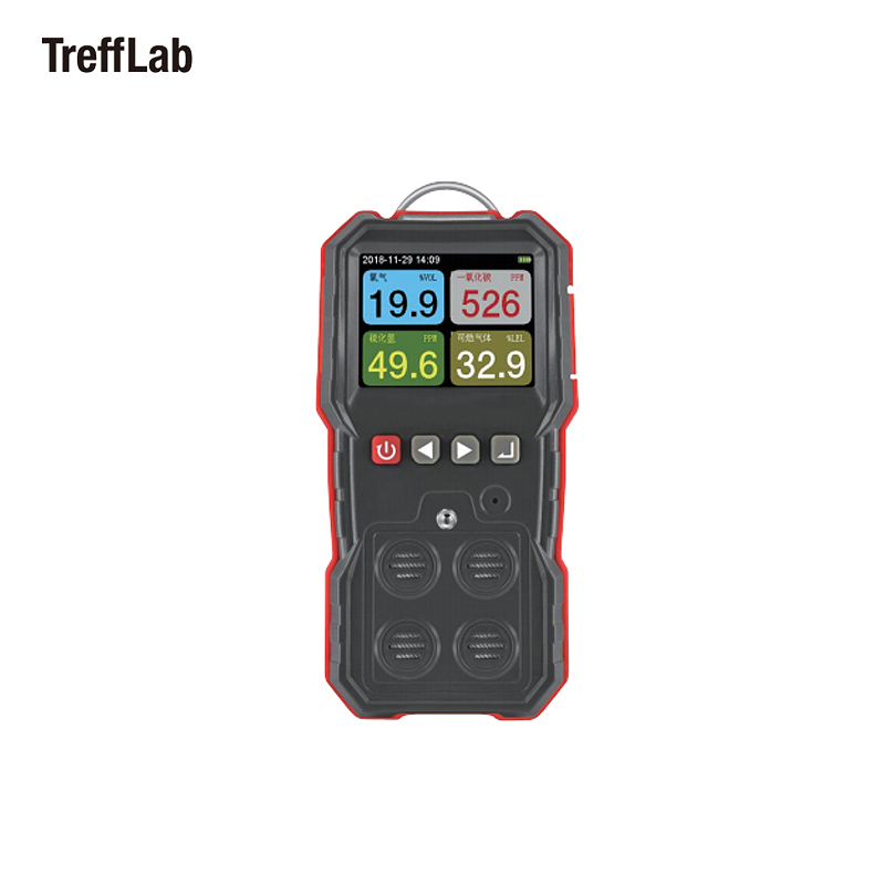 TREFFLAB 高清晰数显四合一气体检测仪复合式气体报警仪 96104283