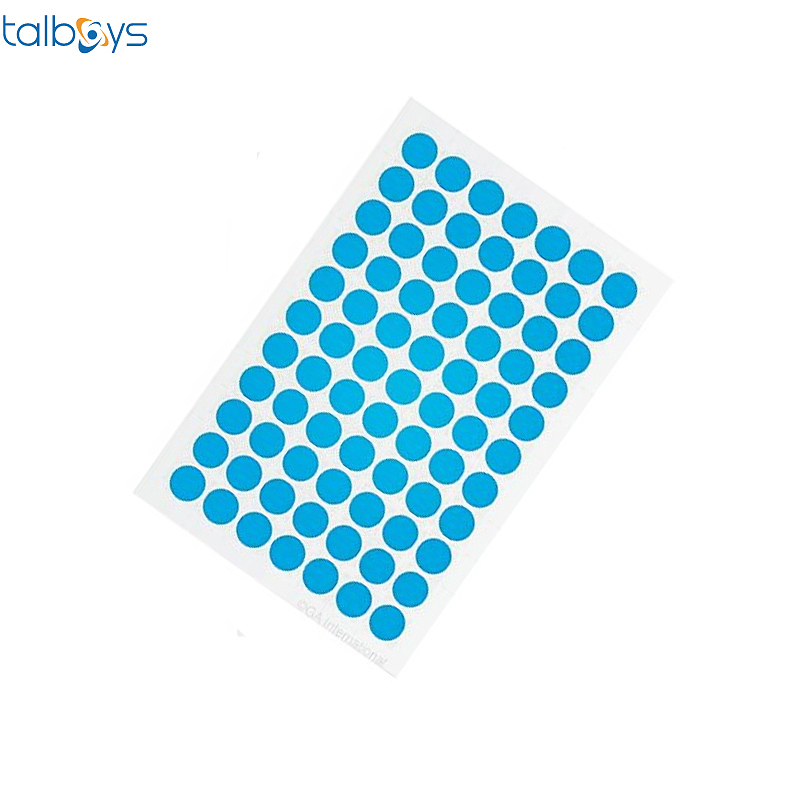 TALBOYS 彩色低温圆形标签 蓝色 TS290743