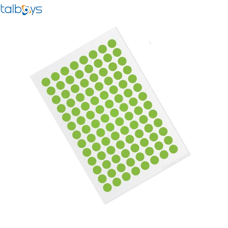 TALBOYS 彩色低温圆形标签 绿色 TS290723