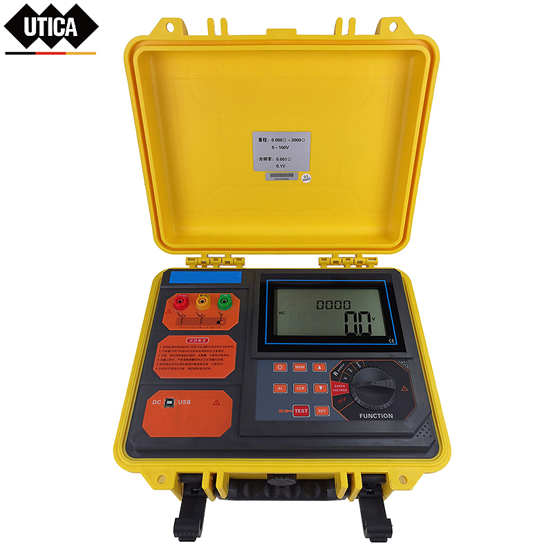 UTICA 数字式接地电阻测试仪 GE80-500-384