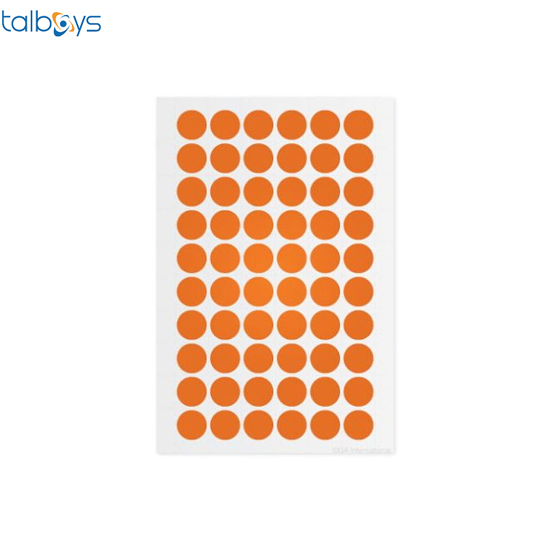 TALBOYS 彩色低温标签 橙色 TS290760