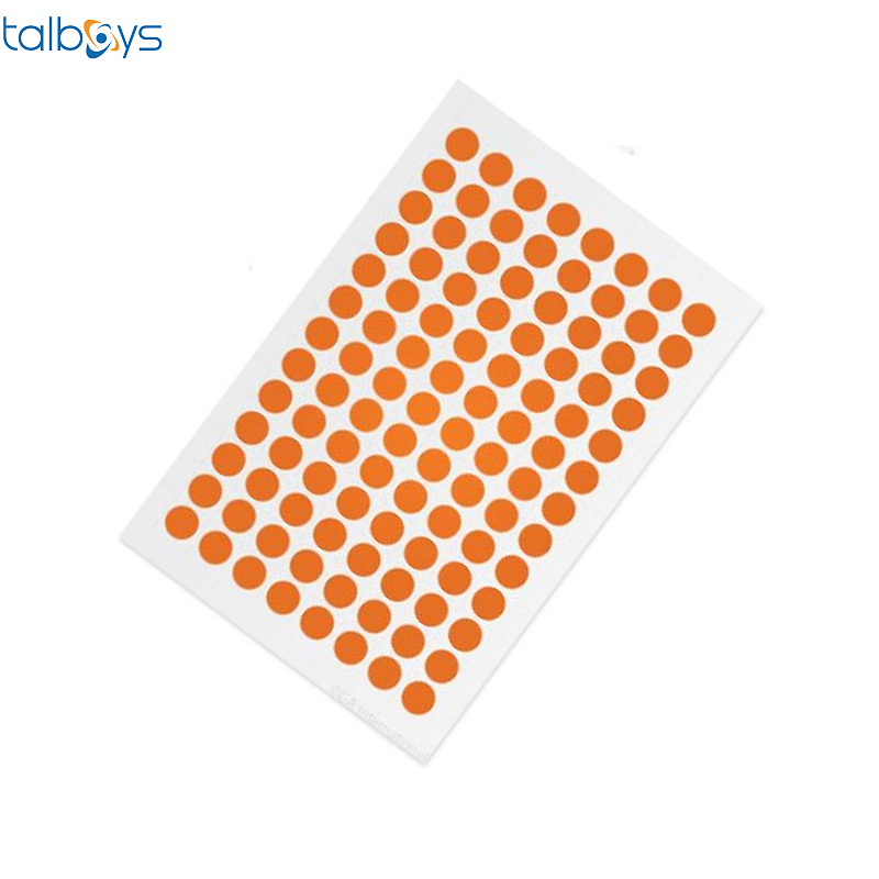 TALBOYS 彩色低温圆形标签 橙色 TS290727
