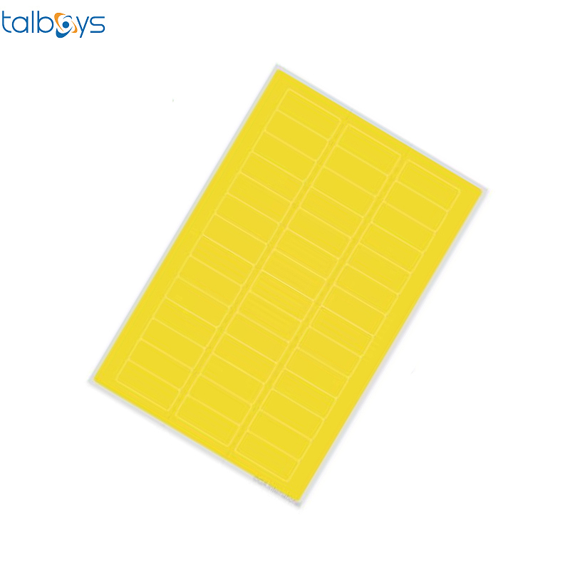 TALBOYS 彩色低温标签 黄色 TS290775