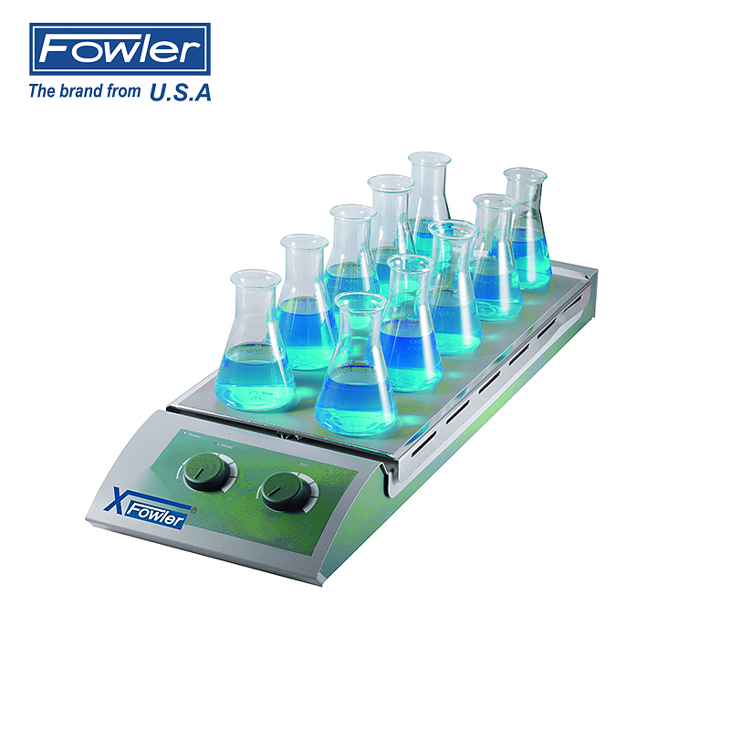 FOWLER 10通道标准加热型磁力搅拌器 X78158