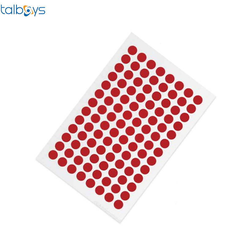 TALBOYS 彩色低温圆形标签 红色 TS290729