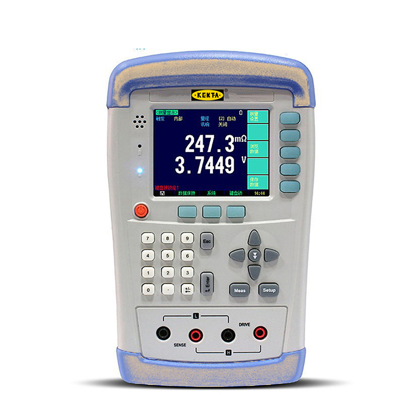 KENTA 数显专业级手持式电池测试仪  0.001mΩ~3.3Ω 1台 95117009