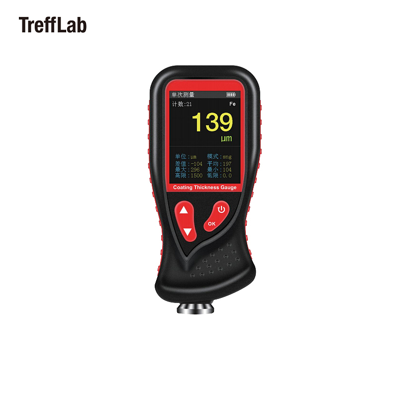 TREFFLAB 数显高精度涂层测厚仪 96104241