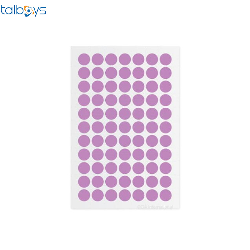 TALBOYS 彩色低温圆形标签 紫罗兰色 TS290738