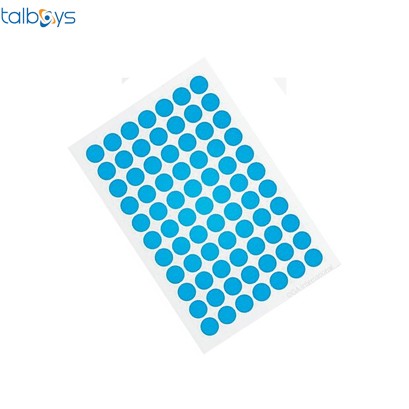 TALBOYS 彩色低温圆形标签 蓝色 TS290743