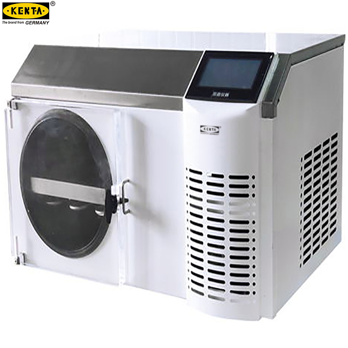 KENTA 液晶屏显示高精度托盘加热电加热冷冻干燥机 KT95-115-309