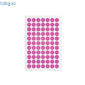 TALBOYS 彩色低温圆形标签 粉红色