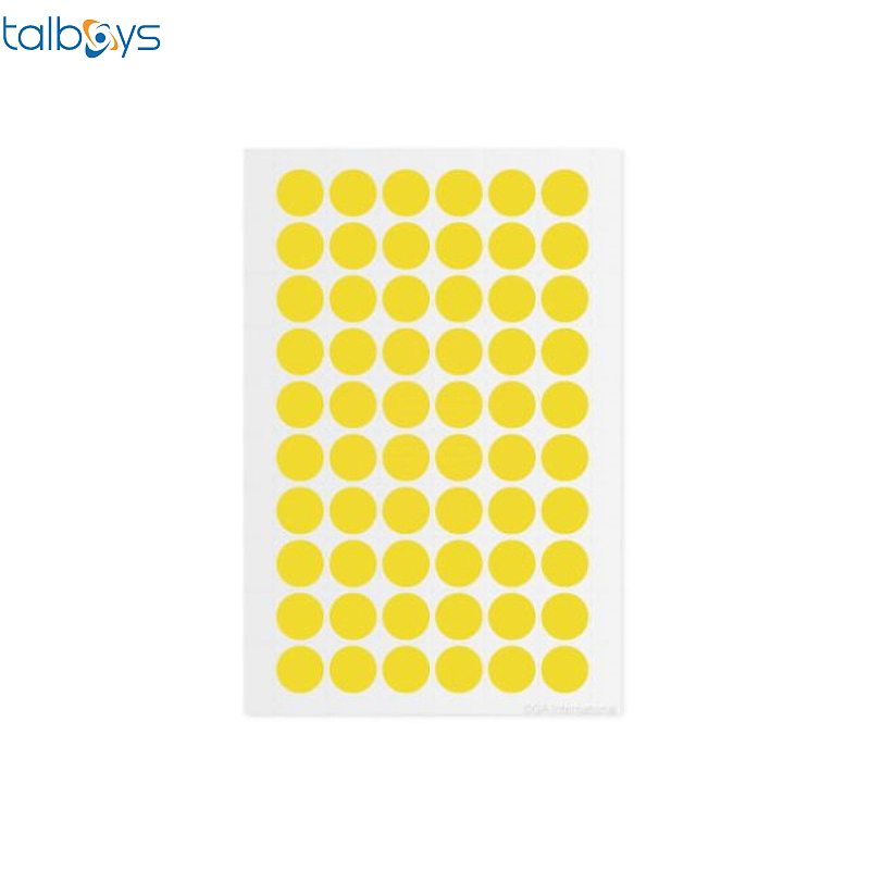 TALBOYS 彩色低温标签 黄色 TS290753