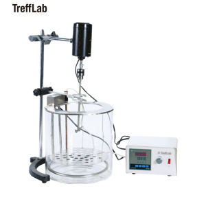 TREFFLAB 数显电动搅拌玻璃恒温水浴锅