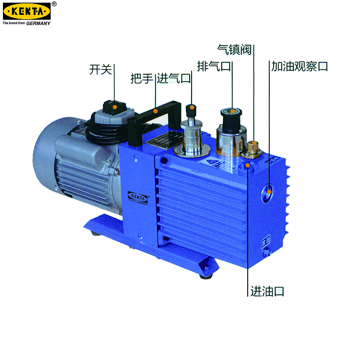 KENTA 直联旋片式真空泵(单相) KT95-101-601