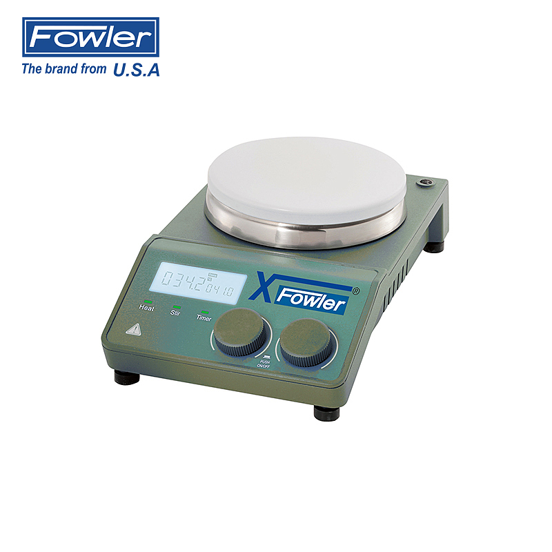 FOWLER LCD数控定时加热型磁力搅拌器 X78155