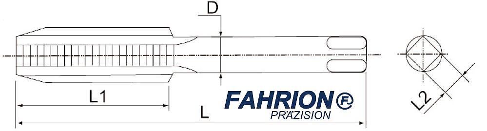 FAHRION 细柄细牙机用丝锥/细柄粗牙机用丝锥 76 6165208