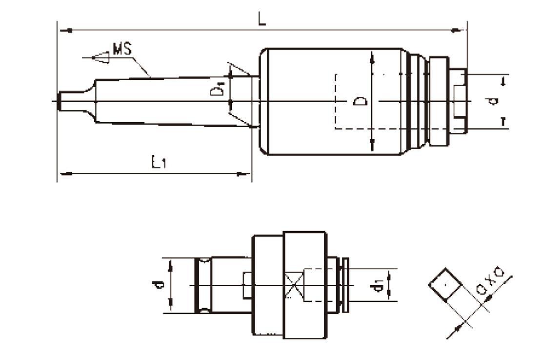 FAHRION J41型玫丝夹头 76-00108J4124-MS3