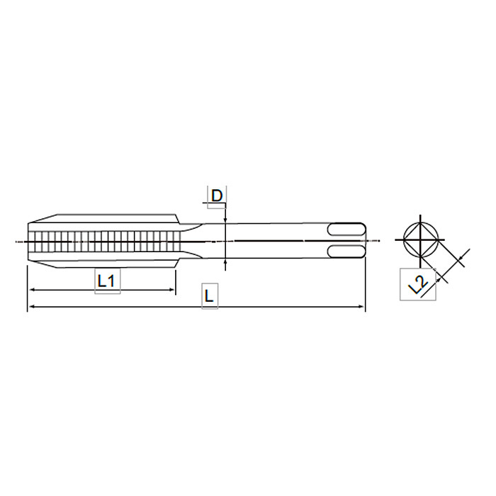 KENTA 细柄细牙机用丝锥/细柄粗牙机用丝锥 KT6-165-291