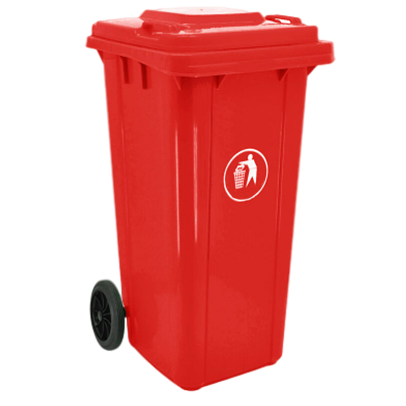 FORANT 两轮移动塑料垃圾桶 户外垃圾桶 80-8080-460
