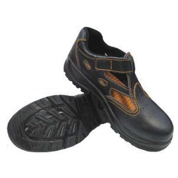 KENTA 黑色低帮牛皮防砸,防静电安全凉鞋 KT11-990-60