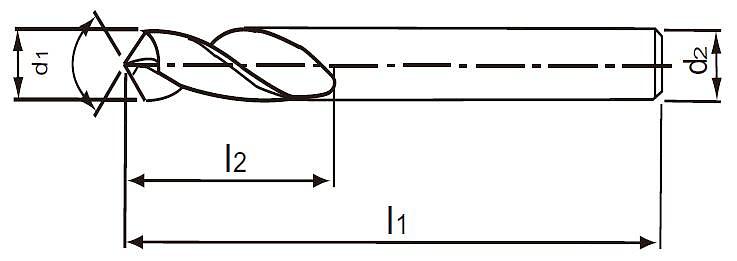 EXACT 整体硬质合金铝用钻头 06660-574