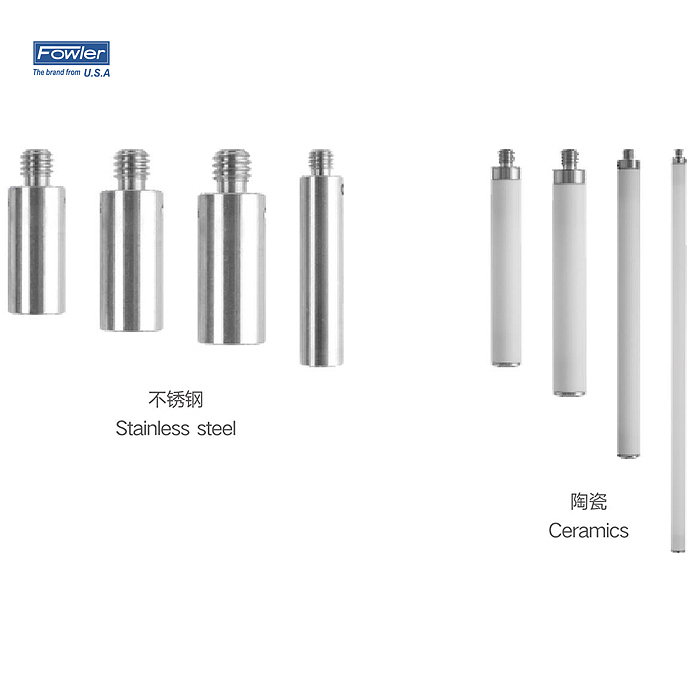 FOWLER M4螺纹测针加长杆(陶瓷) 54-404-541
