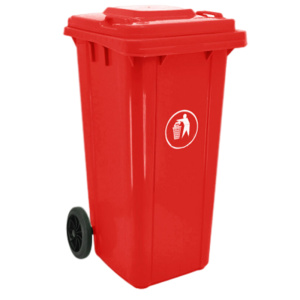 FORANT 两轮移动塑料垃圾桶 户外垃圾桶