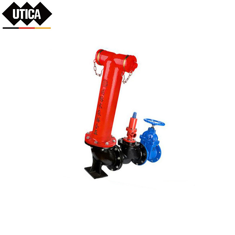 UTICA 地上式消防水泵接合器SQS100含闸阀 UT119-100-1411