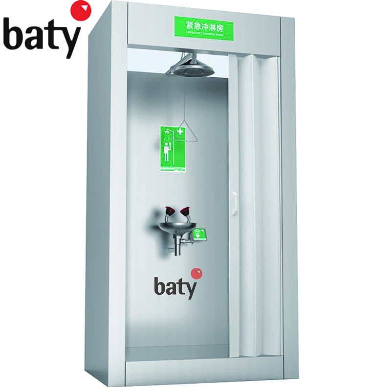 BATY 一体式电伴热紧急冲淋洗眼器 99-4040-271