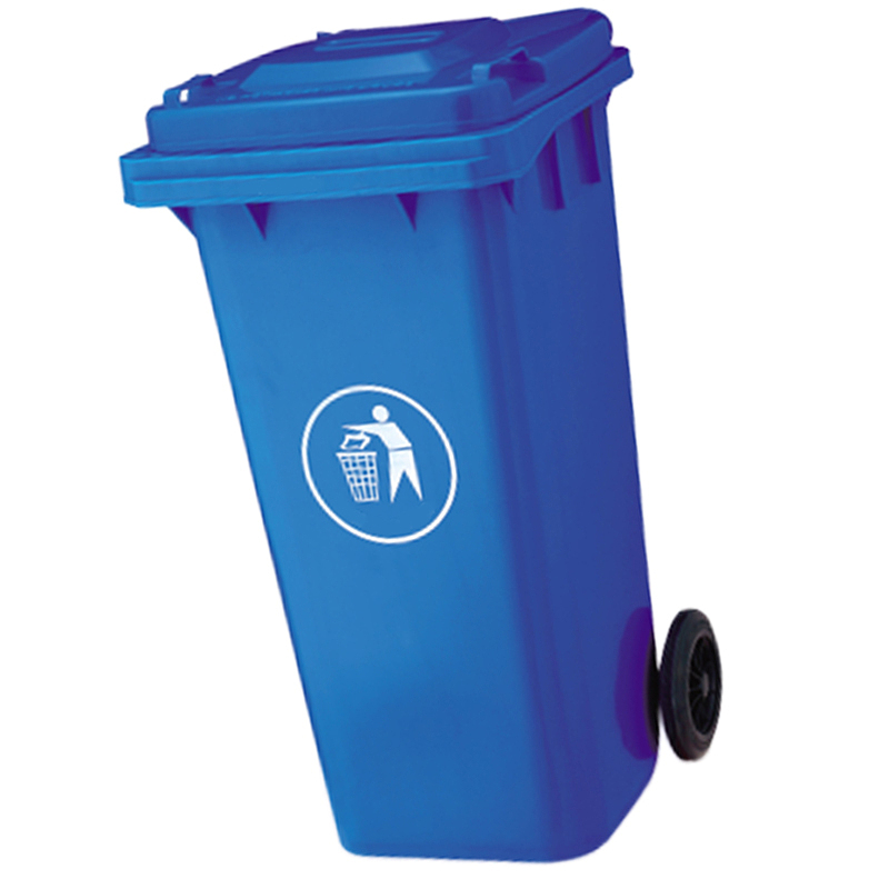 FORANT 两轮移动塑料垃圾桶 户外垃圾桶 80-8080-466