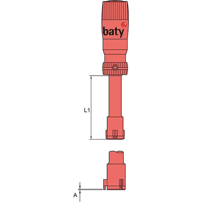 BATY 三爪三点内径千分尺 BT2-300-551