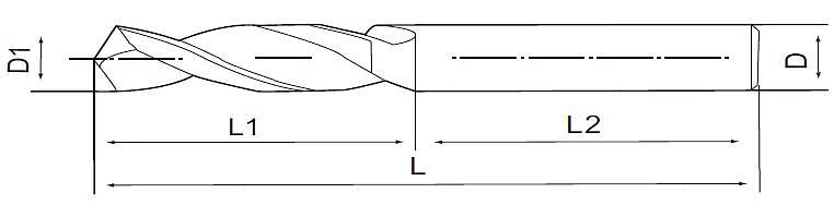 EXACT 整体硬质合金微型麻花钻 06662-020