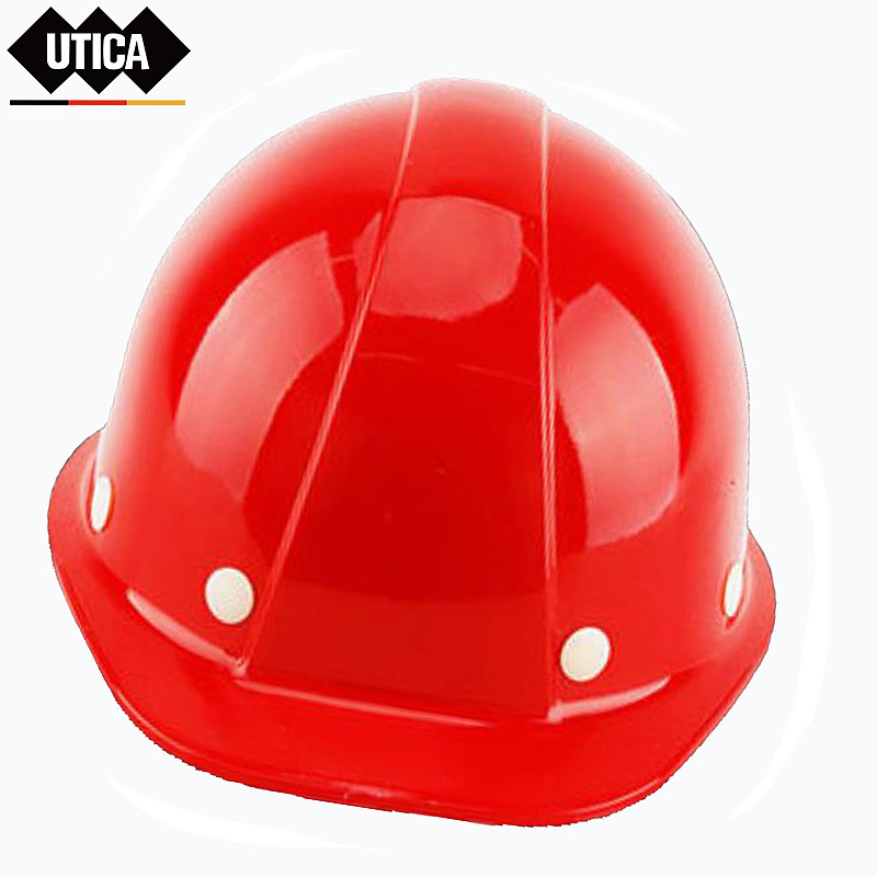 UTICA 消防PE-Y红色一字玻璃钢型安全帽 UT119-100-985