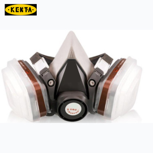 KENTA 半面罩7件套(410主体×1、过滤盒×2、过滤棉×14、过滤盖×4)、过滤棉×10、3号滤毒盒