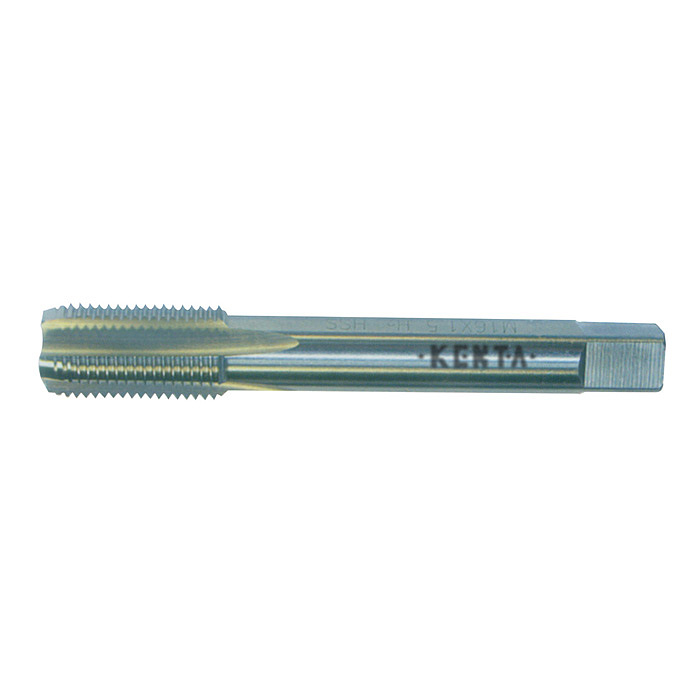 KENTA 高速钢镀钛铝合金用直槽细牙丝锥 0 D9×29×89mm 1支 6108947