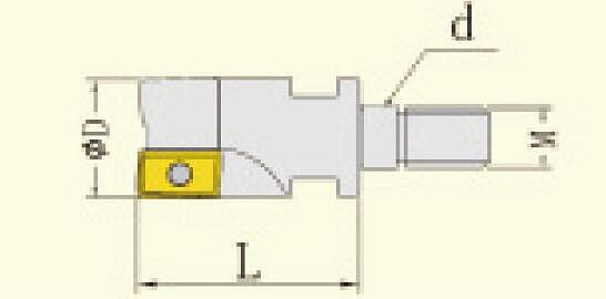 FAHRION 舍弃式铣头TAP/TRD系列 TAP300R-2T-20-M10