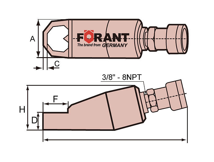 FORANT 液压螺母破切器 88102830