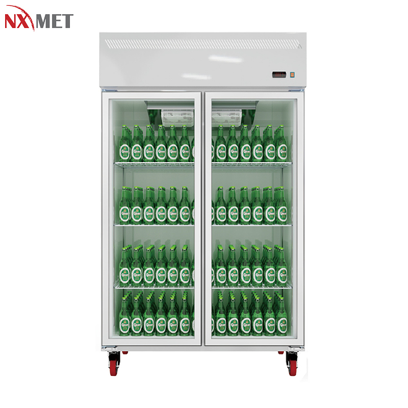 NXMET 数显立式冷柜冰箱双大门冷藏 NT63-401-143
