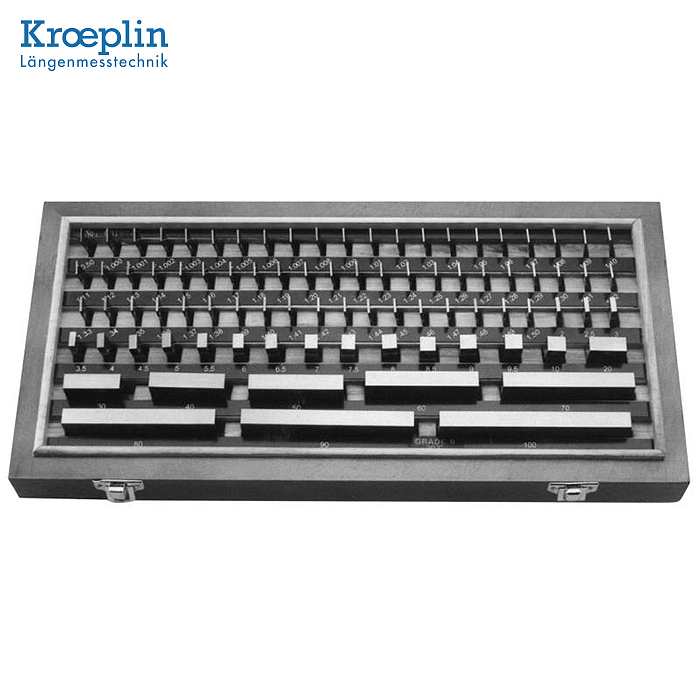 KROEPLIN 47件套钢制量块/1级 4455012