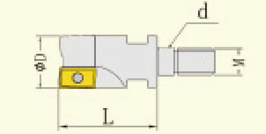 FAHRION 舍弃式铣头TAP/TRD系列 TAP400R-2T-30-M12