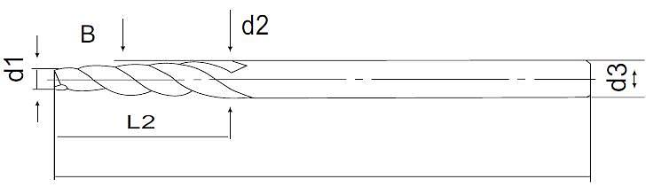 EXACT 锥度铣刀 06661-781