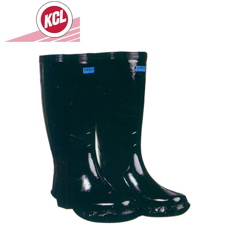 KCL 耐化学品工业用橡胶靴 黑色 37码 SL16-100-594