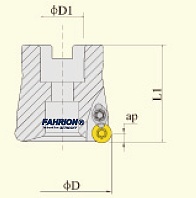 FAHRION 刀盘系列 6R 080 6T 25.4