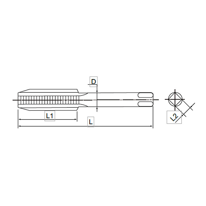 KENTA 高速钢粗柄细牙机用丝锥 KT6-108-289